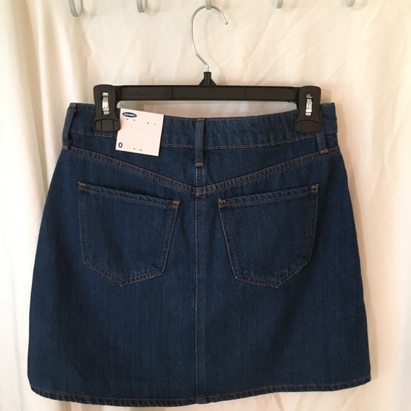 NEW Dark Denim Old Navy Skirt - Picture 2 of 3